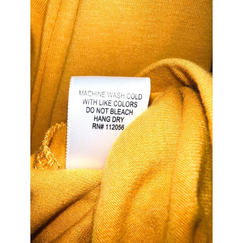 Zenana Mustard Yellow 2-Piece Set: Bralette & High-Waist Leggings 1X - Picture 6 of 9
